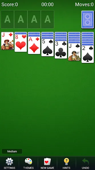 Solitaire -Klondike Card Games [МОД: Все открыто, Дополнительные деньги и Меню MOD] Screenshot 1
