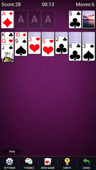 Solitaire -Klondike Card Games [МОД: Все открыто, Дополнительные деньги и Меню MOD] Screenshot 3