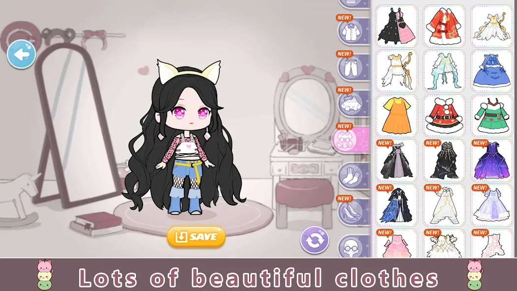 Download YOYO Doll: YOYA Dress Up Game [MOD MegaMod] latest version 2.3.5 for Android