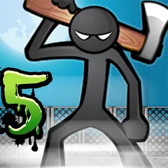 Download Anger of stick 5 : zombie [MOD Unlimited coins] latest version 1.5.2 for Android