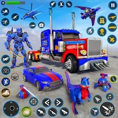 Download Police Truck Robot Car Game 3D [MOD Menu] latest version 1.4.8 for Android