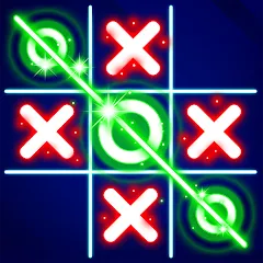 Download Tic Tac Toe Glow - Xs and Os [MOD Unlimited money] latest version 1.6.2 for Android