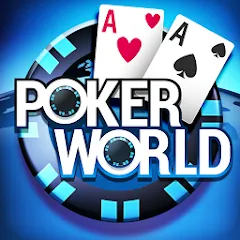 Download Poker World, Offline TX Holdem [MOD Unlimited money] latest version 1.9.5 for Android