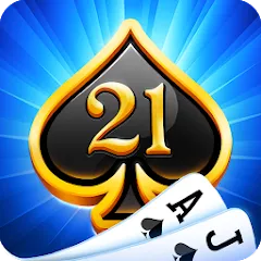 Download Blackjack 21: casino card game [MOD MegaMod] latest version 0.6.1 for Android