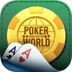 Download Poker World: Texas hold'em [MOD Unlocked] latest version 1.6.5 for Android