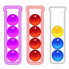 Download Ball Sort - Color Puzzle Game [MOD Unlocked] latest version 1.7.4 for Android