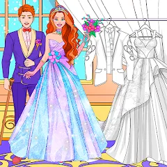 Download Wedding Coloring Dress Up Game [MOD Menu] latest version 1.2.2 for Android