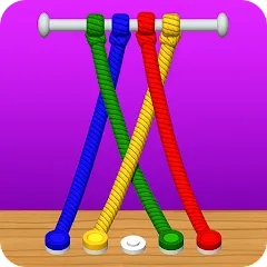 Download Untangle: Tangle Rope Master [MOD Unlimited coins] latest version 0.3.8 for Android