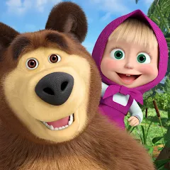 Download Masha and the Bear Educational [MOD MegaMod] latest version 1.5.4 for Android
