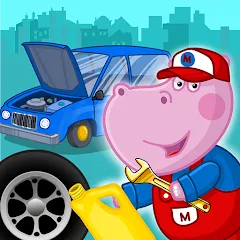 Download Hippo Car Service Station [MOD Unlimited coins] latest version 1.1.4 for Android