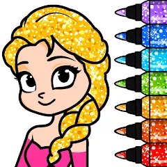 Download Princess Coloring Book Games [MOD MegaMod] latest version 0.9.2 for Android