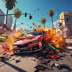 Download CrashX: car crash games [MOD Unlimited coins] latest version 1.1.4 for Android