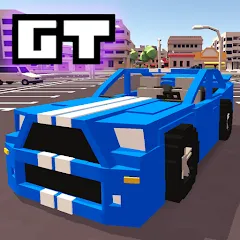 Download Blocky Car Racer - racing game [MOD Unlocked] latest version 0.4.7 for Android
