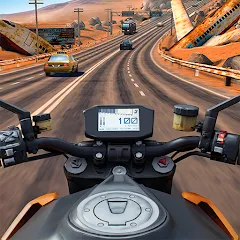Download Moto Rider GO: Highway Traffic [MOD Unlimited money] latest version 0.4.9 for Android