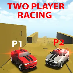 Download Two Player Car Racing 3D Speed [MOD Unlimited money] latest version 1.5.4 for Android