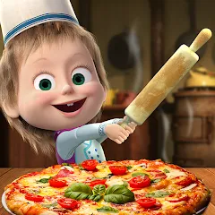 Download Masha and the Bear Pizza Maker [MOD Menu] for Android
