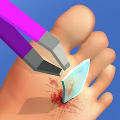 Download Foot Clinic - ASMR Feet Care [MOD MegaMod] latest version 1.7.5 for Android