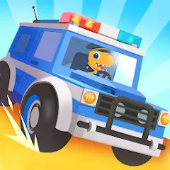Download Dinosaur Police Car kids Games [MOD Unlimited money] latest version 2.2.7 for Android