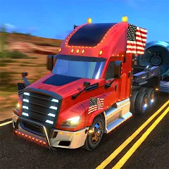 Download Truck Simulator USA Revolution [MOD Unlimited money] latest version 0.6.2 for Android