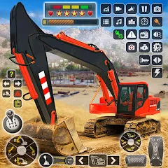 Download Heavy Excavator Simulator game [MOD MegaMod] latest version 2.1.1 for Android