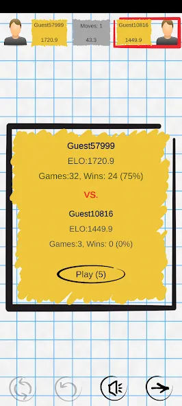 Tic Tac Toe Online: Mega XO [МОД: Все открыто, Дополнительные деньги и Меню MOD] Screenshot 3