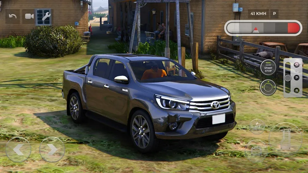 Toyota Hilux 4x4 Mountain Ride (Тойота Хайлюкс 44 Поездка по горам) [МОД: Много денег, Монет и Все открыто] Screenshot 1