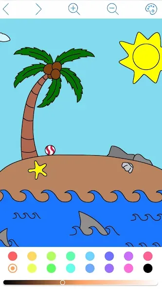 My Coloring Book [МОД: Деньги, Монеты и Меню MOD] Screenshot 3