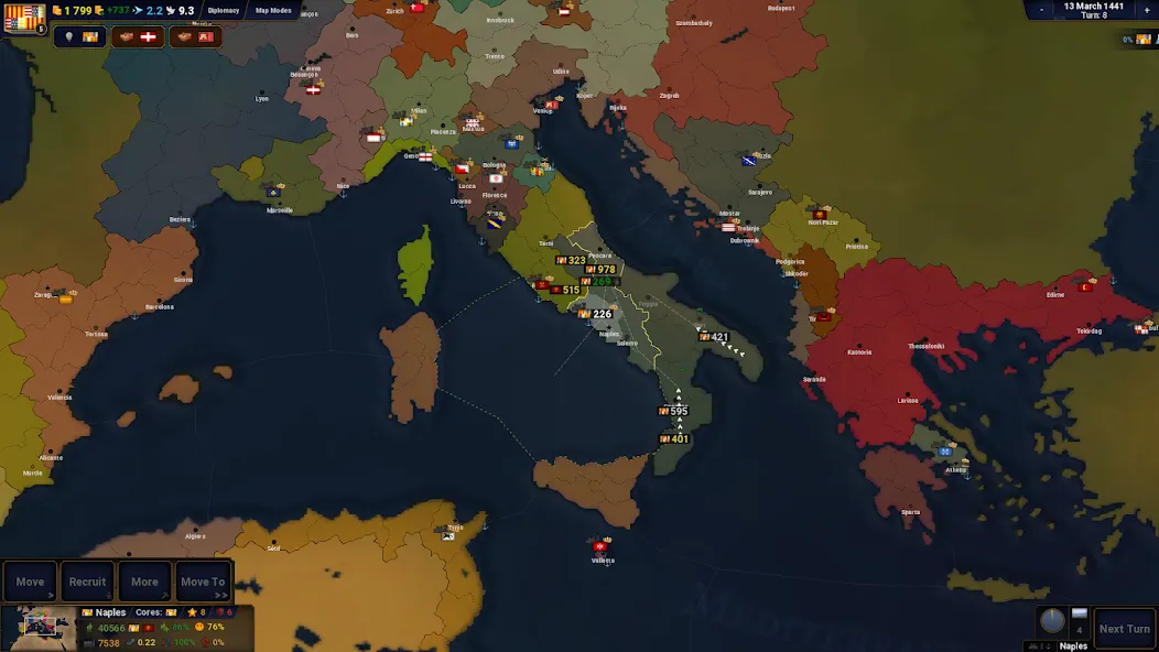 Age of History II - Lite (Эйдж оф Гистори ) [МОД: Много монет, Открытые уровни и Мега MOD] Screenshot 3