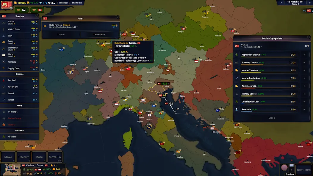 Age of History II - Lite (Эйдж оф Гистори ) [МОД: Много монет, Открытые уровни и Мега MOD] Screenshot 5