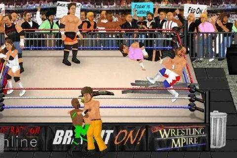 Wrestling Revolution (Реслинг Революшн) [МОД: Бесконечные деньги, Монеты и Мега MOD] Screenshot 1