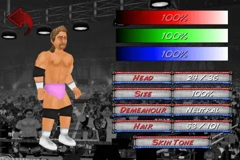 Wrestling Revolution (Реслинг Революшн) [МОД: Бесконечные деньги, Монеты и Мега MOD] Screenshot 2