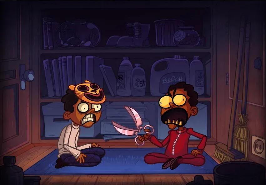 Troll Face Quest: Horror 3 (Тролл Фейс Квест) [МОД: Деньги, Монеты и Меню MOD] Screenshot 4