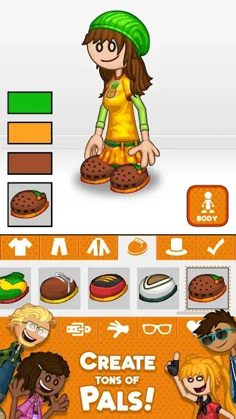 Papa Louie Pals (Папа Луи Пэлс) [МОД: Бесконечные деньги, Монеты и Мега MOD] Screenshot 2