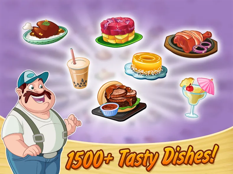 Kitchen Scramble: Cooking Game (Китчен Скрэмбл) [МОД: Деньги, Монеты и Меню MOD] Screenshot 4
