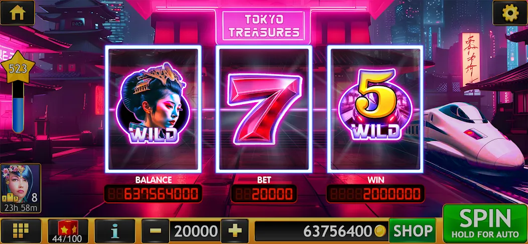 Slots of Luck: Vegas Casino (Слоты удачи) [МОД: Деньги, Монеты и Меню MOD] Screenshot 3