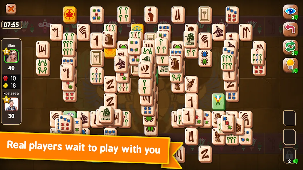 Mahjong Duels (Маджонг Дуэли) [МОД: Все открыто, Дополнительные деньги и Меню MOD] Screenshot 3