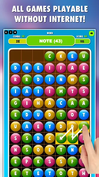 Word Games 101-in-1 (Уорд Геймс 100) [МОД: Бесконечные деньги, Монеты и Мега MOD] Screenshot 3
