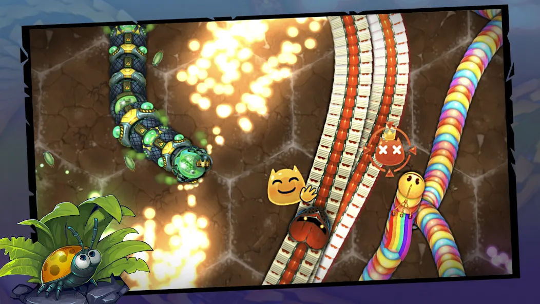 Little Big Snake (Литл Биг Снейк) [МОД: Бесконечные деньги, Монеты и Мега MOD] Screenshot 5