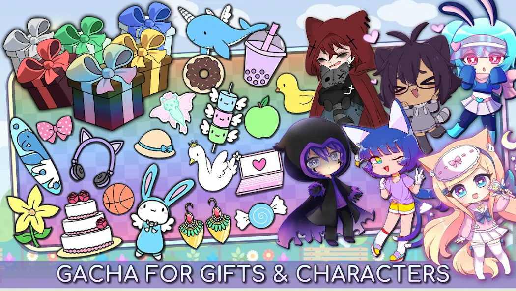 Gacha Life (Гача Лайф) [МОД: Много денег, Монет и Все открыто] Screenshot 2