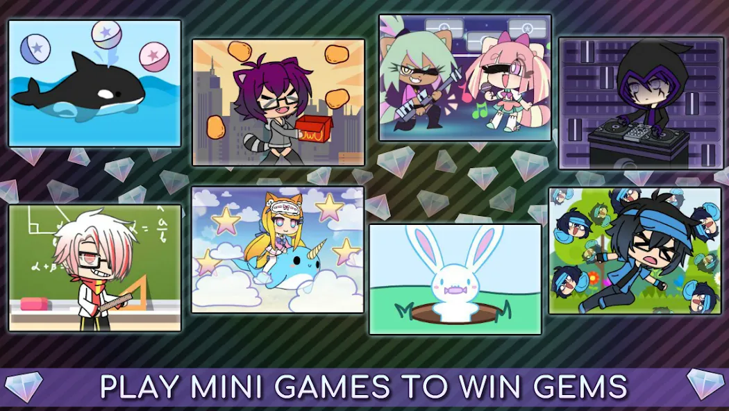 Gacha Life (Гача Лайф) [МОД: Много денег, Монет и Все открыто] Screenshot 4