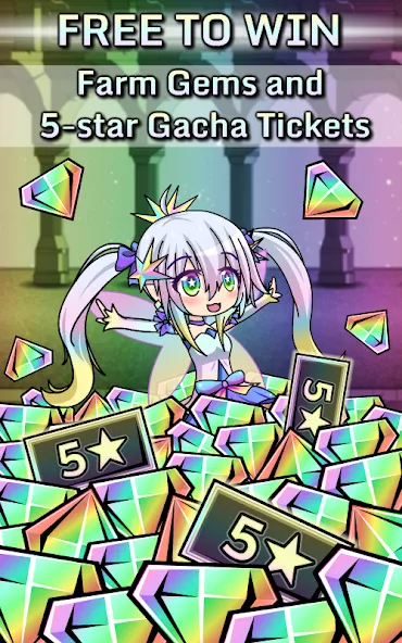 Gacha World (Гача Ворлд) [МОД: Все открыто, Дополнительные деньги и Меню MOD] Screenshot 2