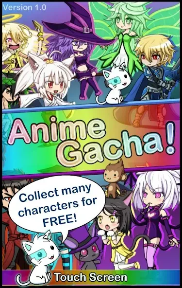 Anime Gacha! (Simulator & RPG) [МОД: Все открыто, Дополнительные деньги и Меню MOD] Screenshot 1