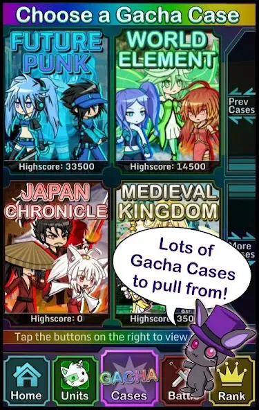 Anime Gacha! (Simulator & RPG) [МОД: Все открыто, Дополнительные деньги и Меню MOD] Screenshot 2