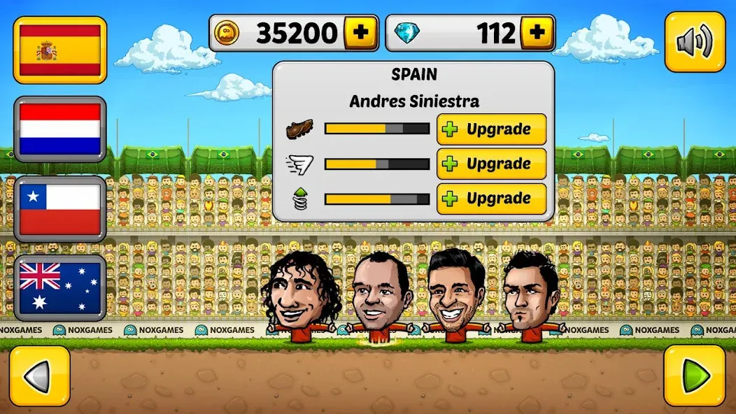 Puppet Soccer - Football [МОД: Деньги, Монеты и Меню MOD] Screenshot 5