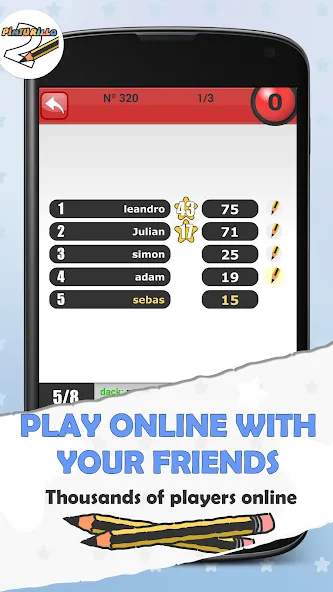 Pinturillo 2 - Draw and guess (Пинтурилло 2) [МОД: Все открыто, Дополнительные деньги и Меню MOD] Screenshot 2