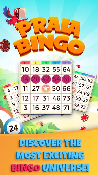 Praia Bingo: Slot & Casino (Прэйя Бинго) [МОД: Много монет, Открытые уровни и Мега MOD] Screenshot 1