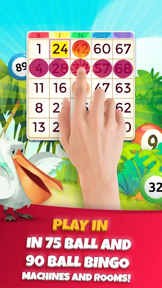 Praia Bingo: Slot & Casino (Прэйя Бинго) [МОД: Много монет, Открытые уровни и Мега MOD] Screenshot 2