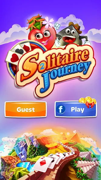 Solitaire Journey (Солитер Джорни) [МОД: Много монет, Открытые уровни и Мега MOD] Screenshot 5