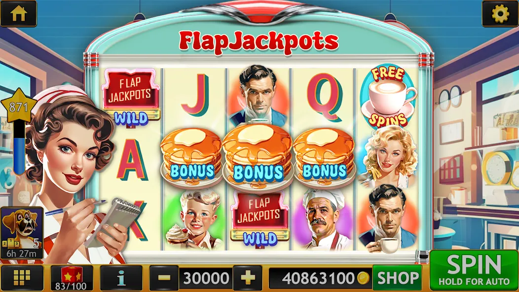 Vegas Slots Galaxy (Вегас Слотс Гэлэкси) [МОД: Бесконечные деньги, Монеты и Мега MOD] Screenshot 3
