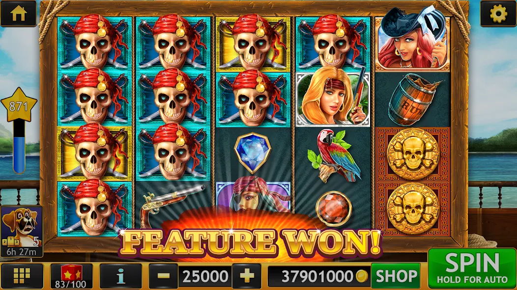 Vegas Slots Galaxy (Вегас Слотс Гэлэкси) [МОД: Бесконечные деньги, Монеты и Мега MOD] Screenshot 5